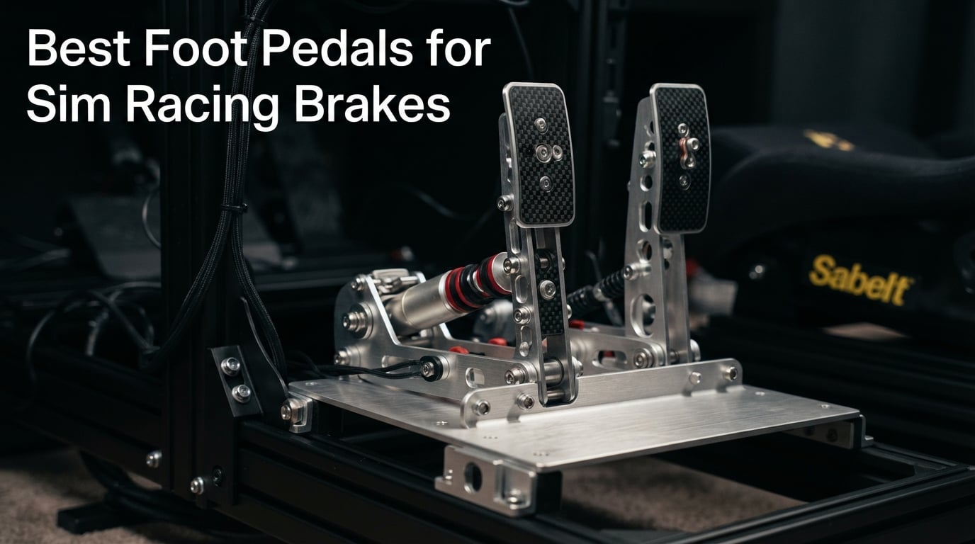Best Foot Pedals for Sim Racing Brakes
