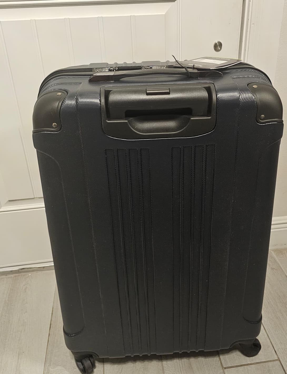 Kenneth Cole REACTION Out of Bounds Lightweight Hardshell 4-Wheel Spinner Luggage, Cobalt Blue, 20-Inch Carry On customer photo 1