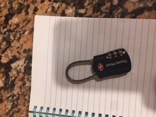 TravelMore TSA Approved Luggage Locks, Travel Combination Cable Locks customer photo 1