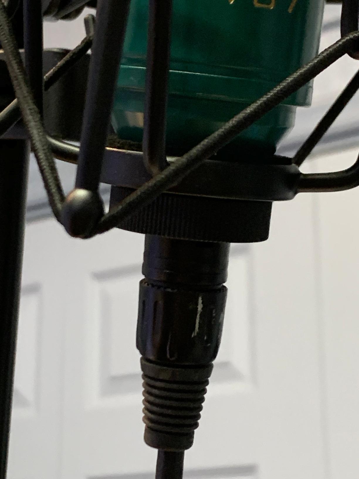 Microphone Shock Mount Mic Holder - Anti Vibration Spider Shockmount Compatible with Many Condenser Mics Like AT2020 MXL 770 MXL 990 Samson G Track Pro Rode Procaster NT1-A Neumann U87 etc. customer photo 2