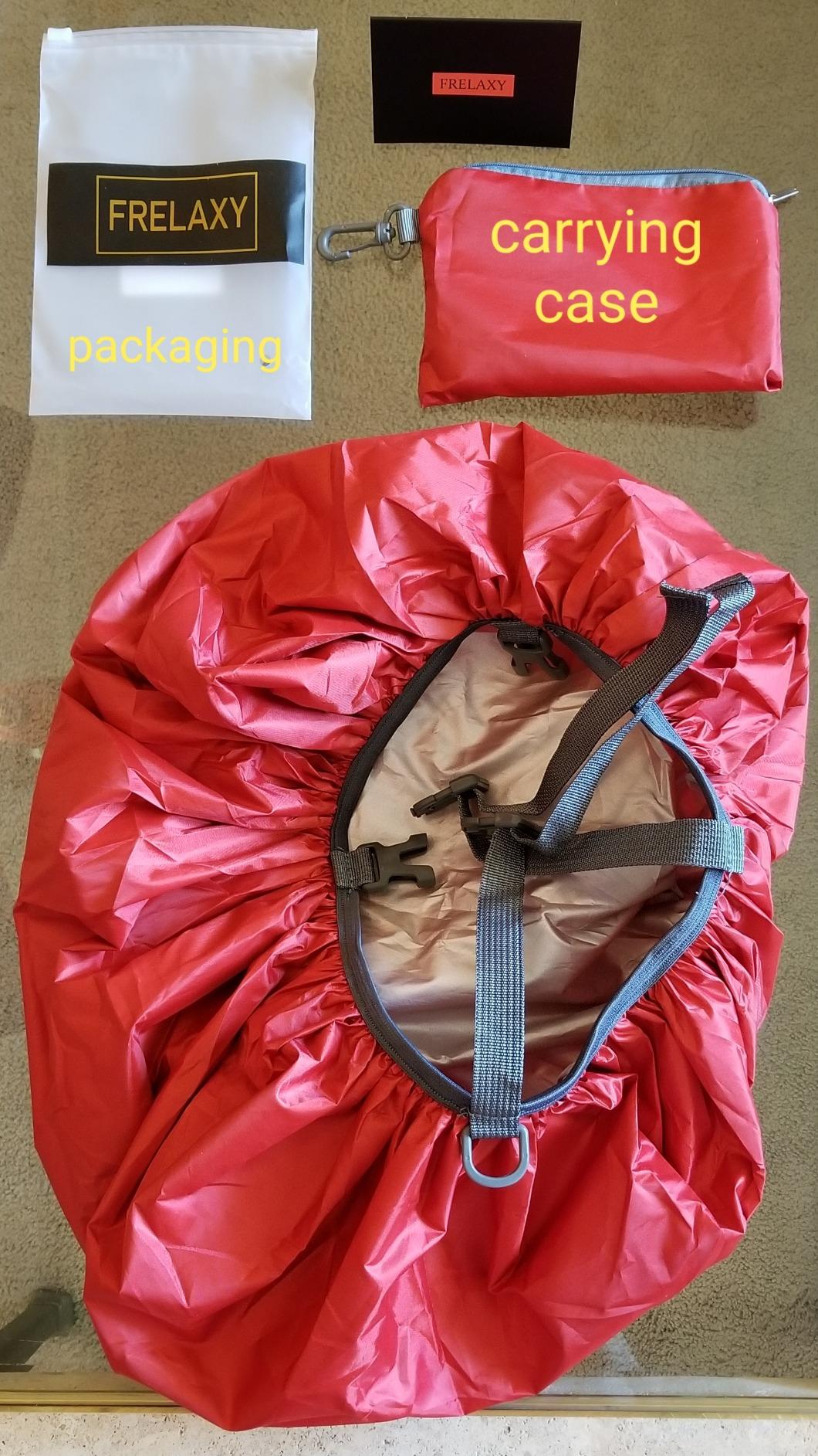 Frelaxy Waterproof Backpack Rain Cover, Pack Covers for Hiking, Travel customer photo 1