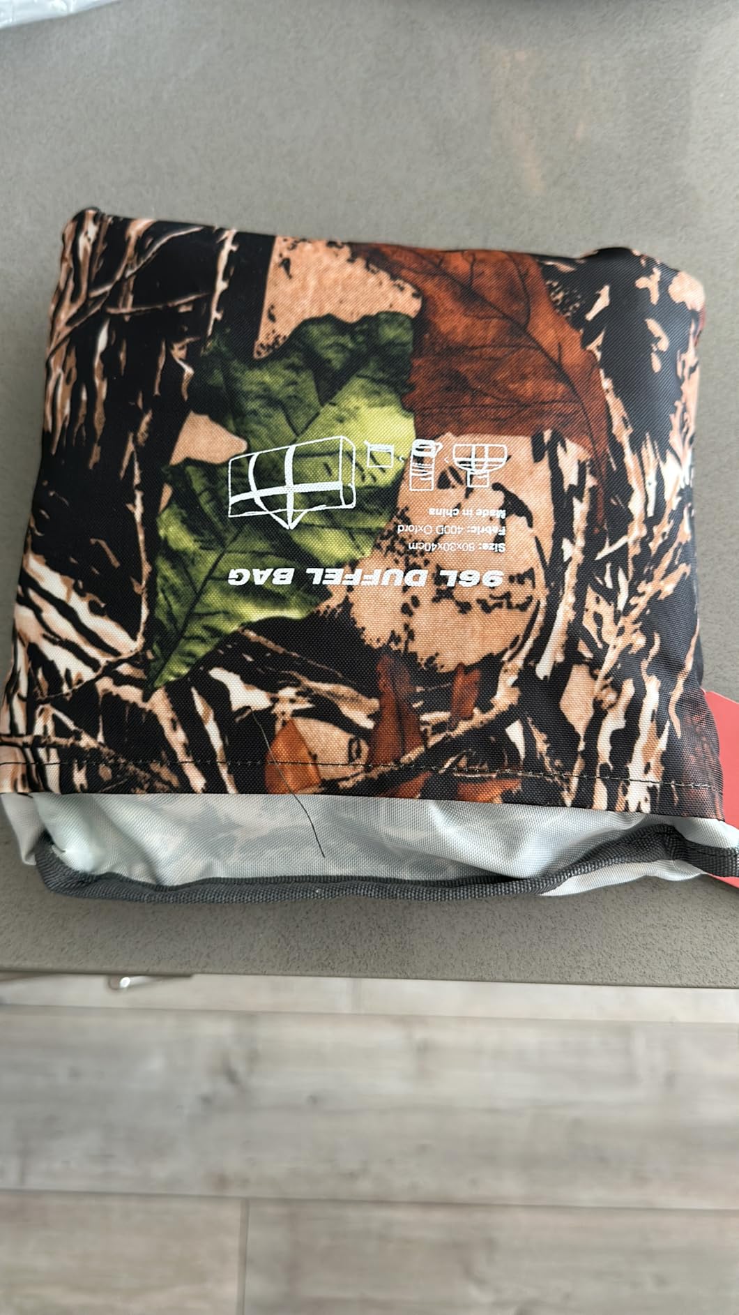REDCAMP Foldable Travel Bag, Large Sports Bag, 75L/96L/100L, Lightweight Waterproof Tote Bag customer photo 2