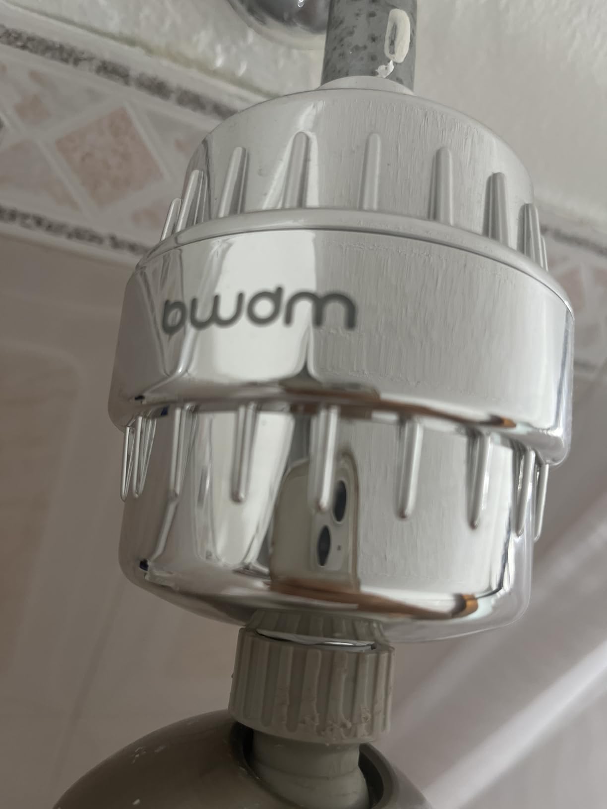 15 Stage Shower Filter - Shower Head Filter - bwdm Hard Water Filter, Remove Chlorine Heavy Metals and other Impurities, Vitamin C Water Softener Reduces Dry Itchy Skin, Dandruff (Chrome) customer photo 1