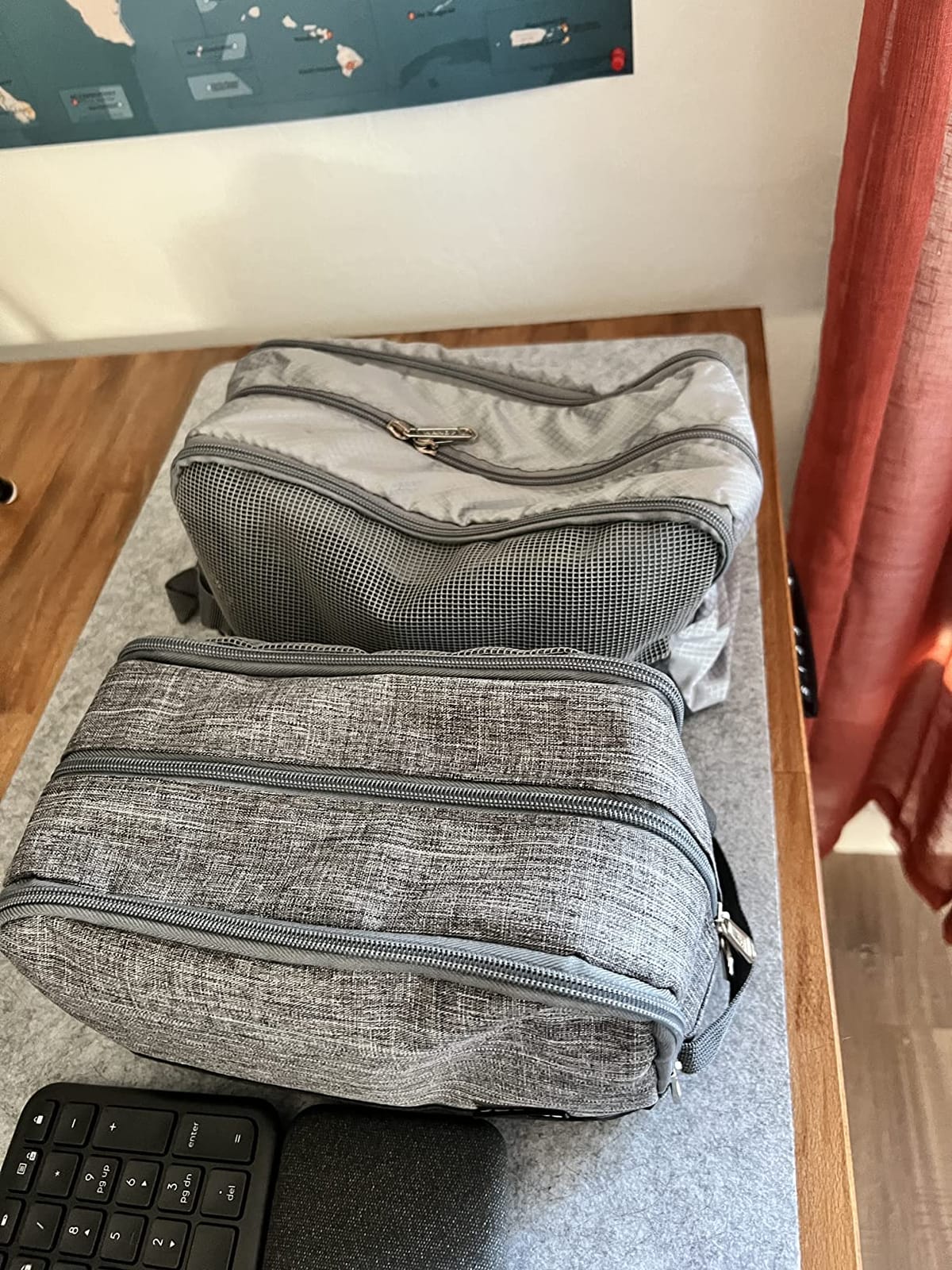 WANDF Travel Toiletry Bag for Men, Small Dopp Kit for Toiletries customer photo 1
