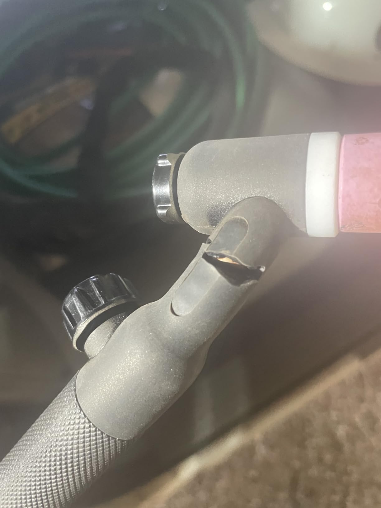 YESWELDER Tig Welding Torch WP-17FV Gas-Valve Head Flexible Head Air-Cooled customer photo 2
