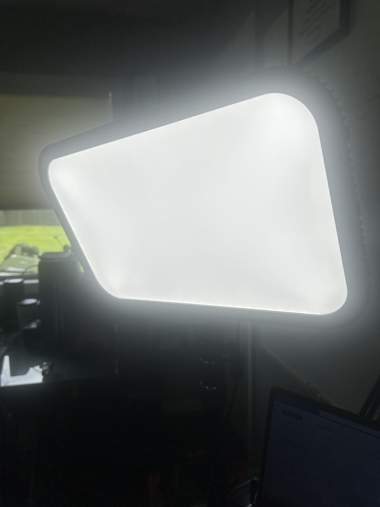 Godox ES45 Desktop LED Key Light for Streaming&Video Calls, Soft Dimmable customer photo 2
