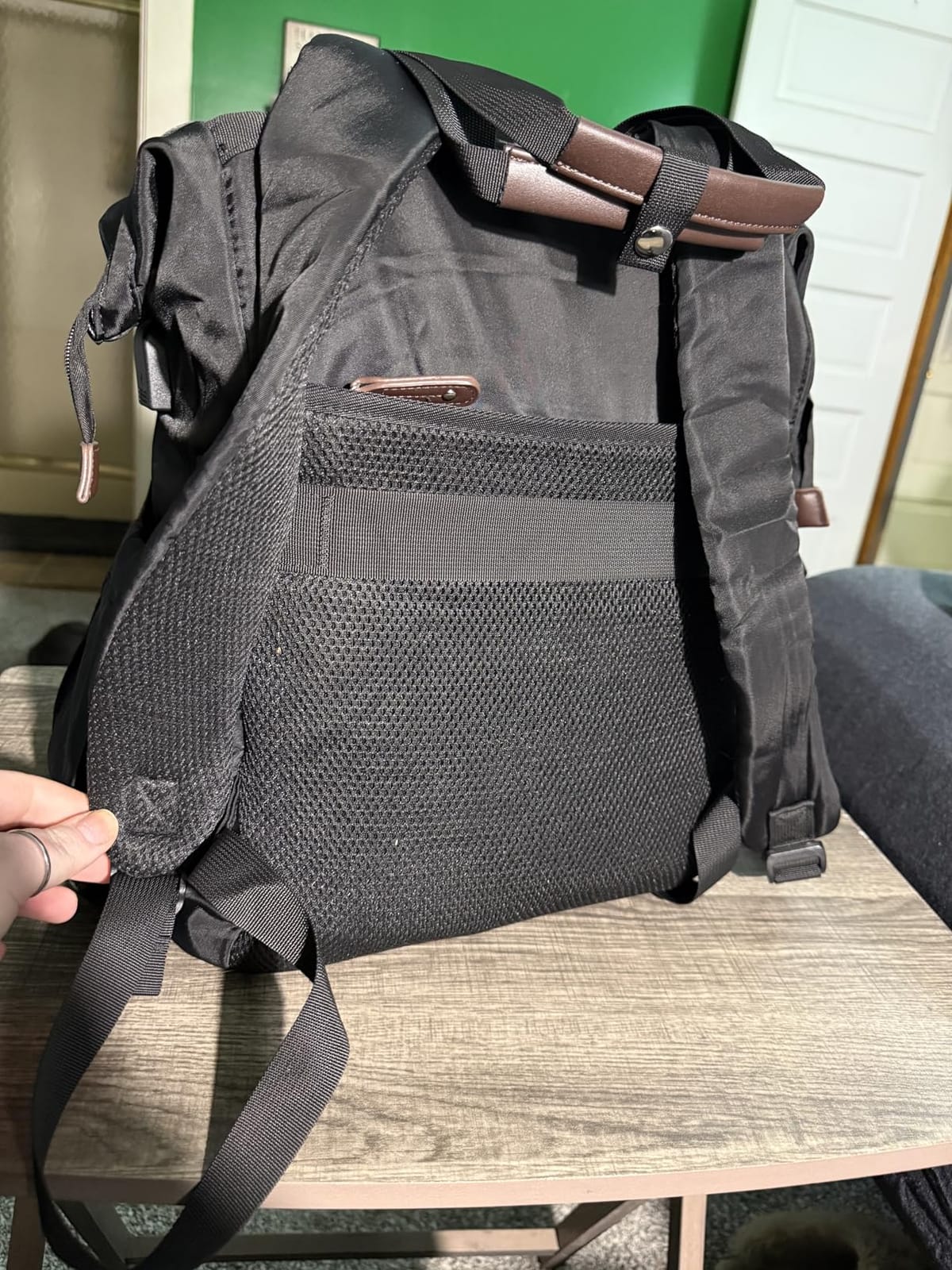FALANKO Laptop Backpack for Women, Anti Theft Backpacks with RFID Anti Theft Water Resistant,Wide Top Open Work Teacher College Travel Computer Bag for Woman Fits 15.6 Inch Laptop customer photo 1