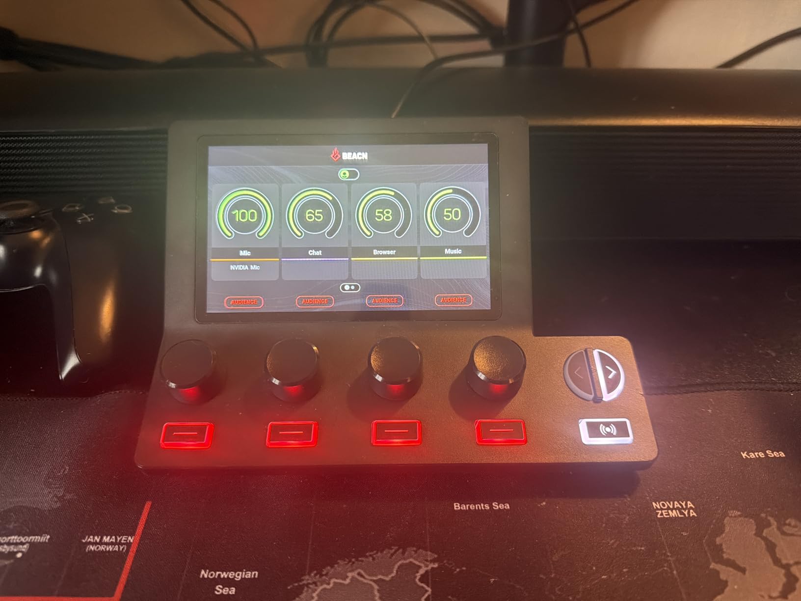 BEACN Mix Create (Dark) - USB-C Audio Mixer for PC & Mac, 5