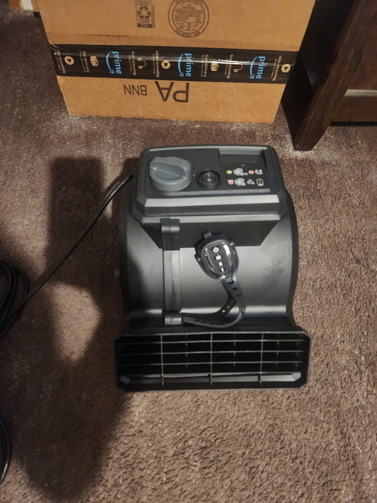 Vacmaster AM201R Aero Air Mover and Fitness Fan With Remote Control 550 CFM customer photo 2