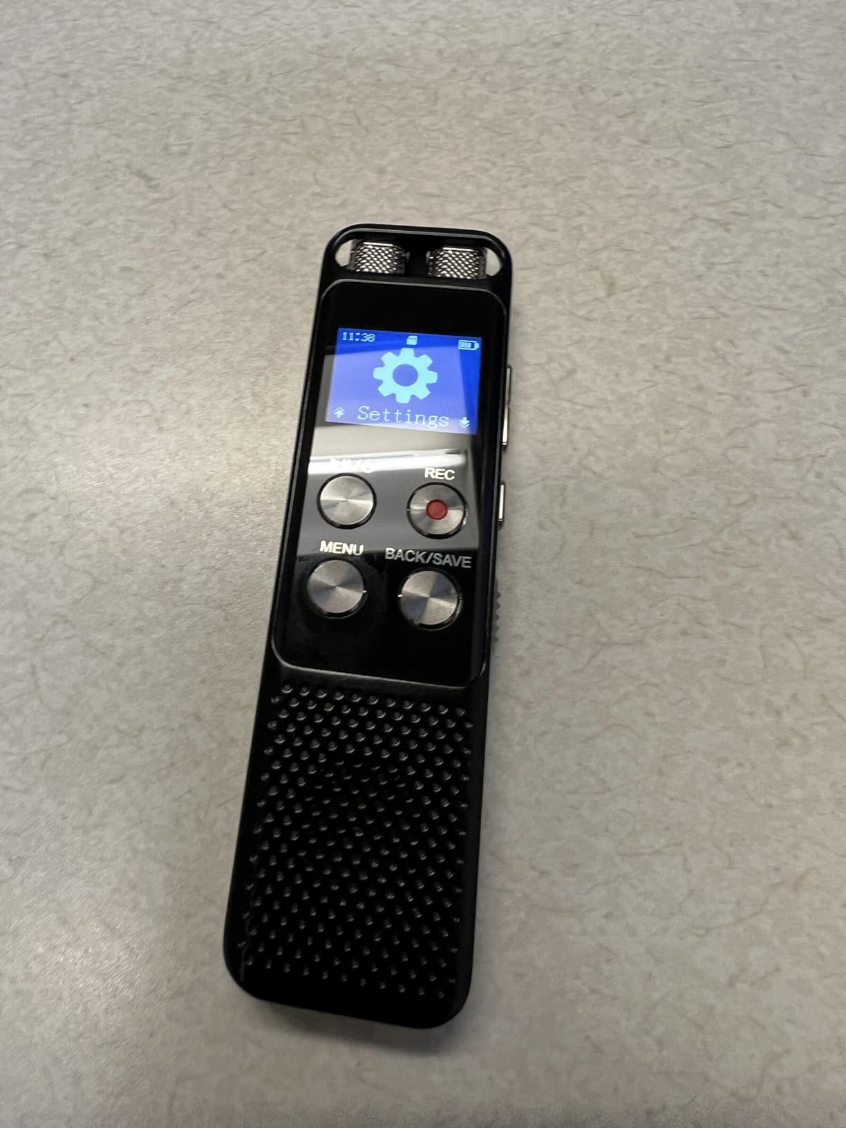 136GB Digital Voice Recorder: Voice Activated Recorders with Playback, Audio Recording Device for Lectures Meetings, Dictaphone Sound Portable Tape Recorder with Password | USB customer photo 2