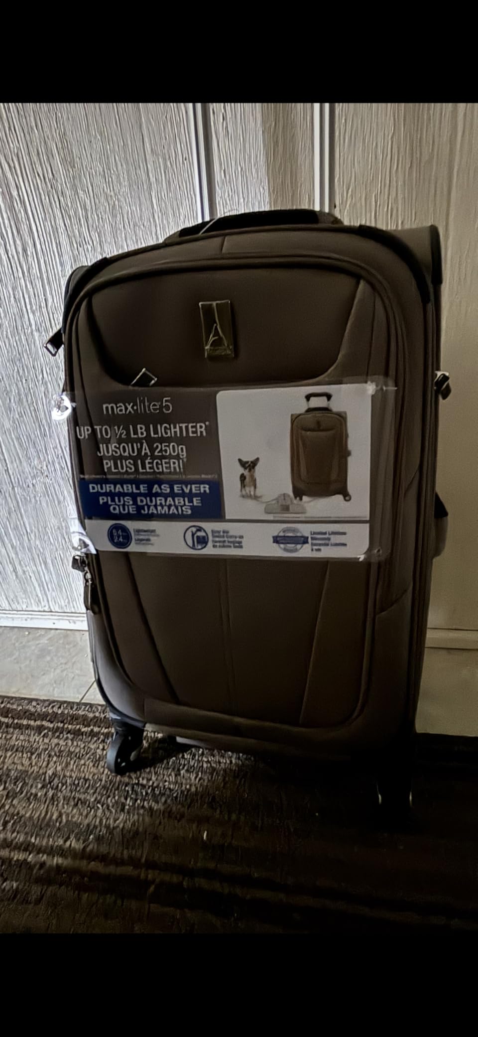 Travelpro Maxlite 5 Softside Carry-On Luggage Spinner, Orchid Pink, 21-Inch customer photo 1