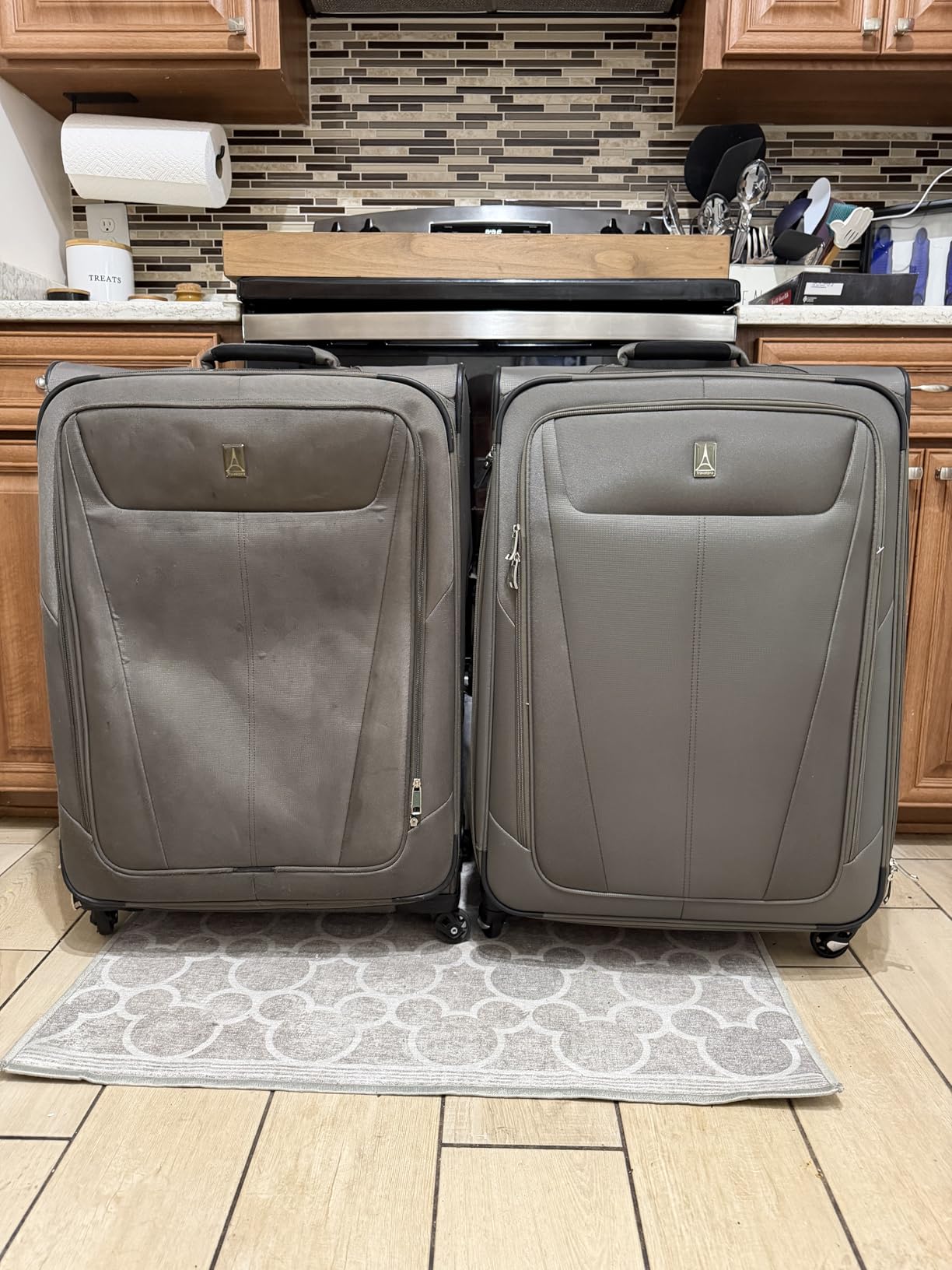 Travelpro Maxlite 5 Softside Carry-On Luggage Spinner, Orchid Pink, 21-Inch customer photo 2