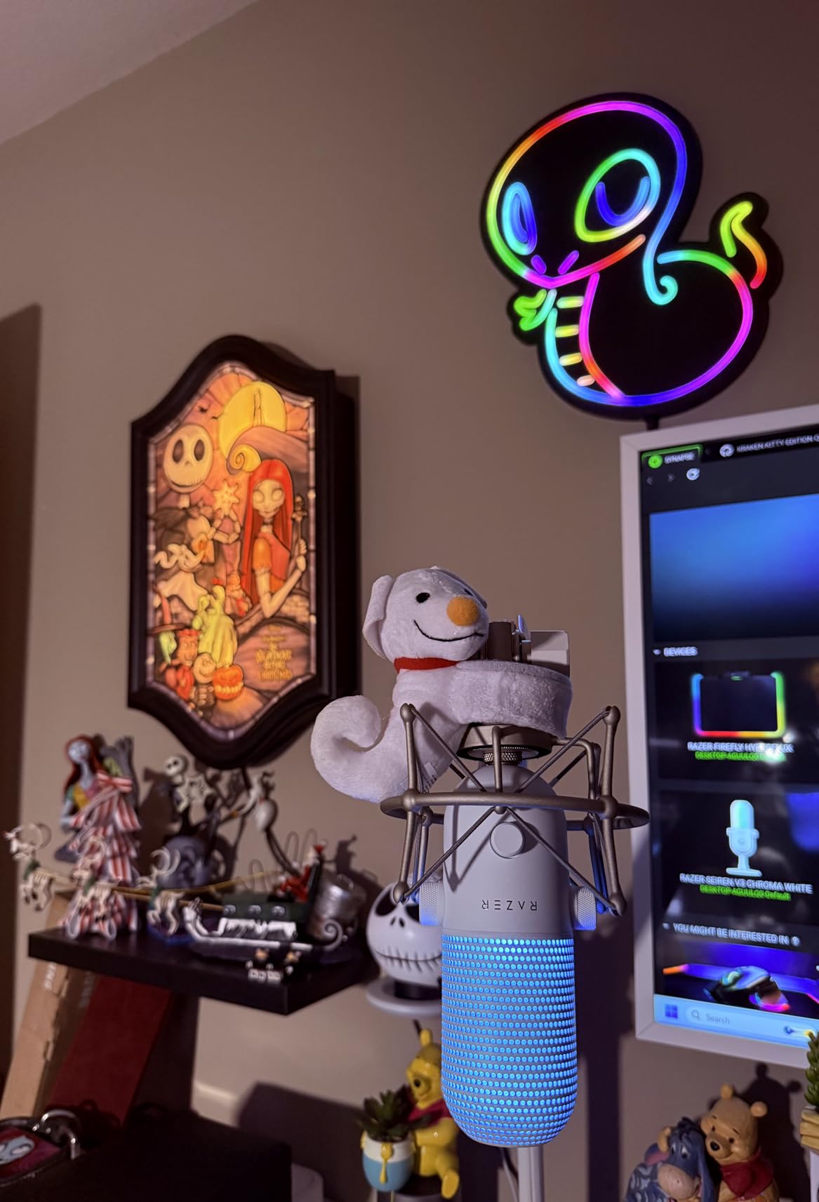 TLM 103 Shock Mount - Microphone Mount Compatible for Neumann TLM 103 M147 Condenser Mic by SUUNTOK,Silver customer photo 2