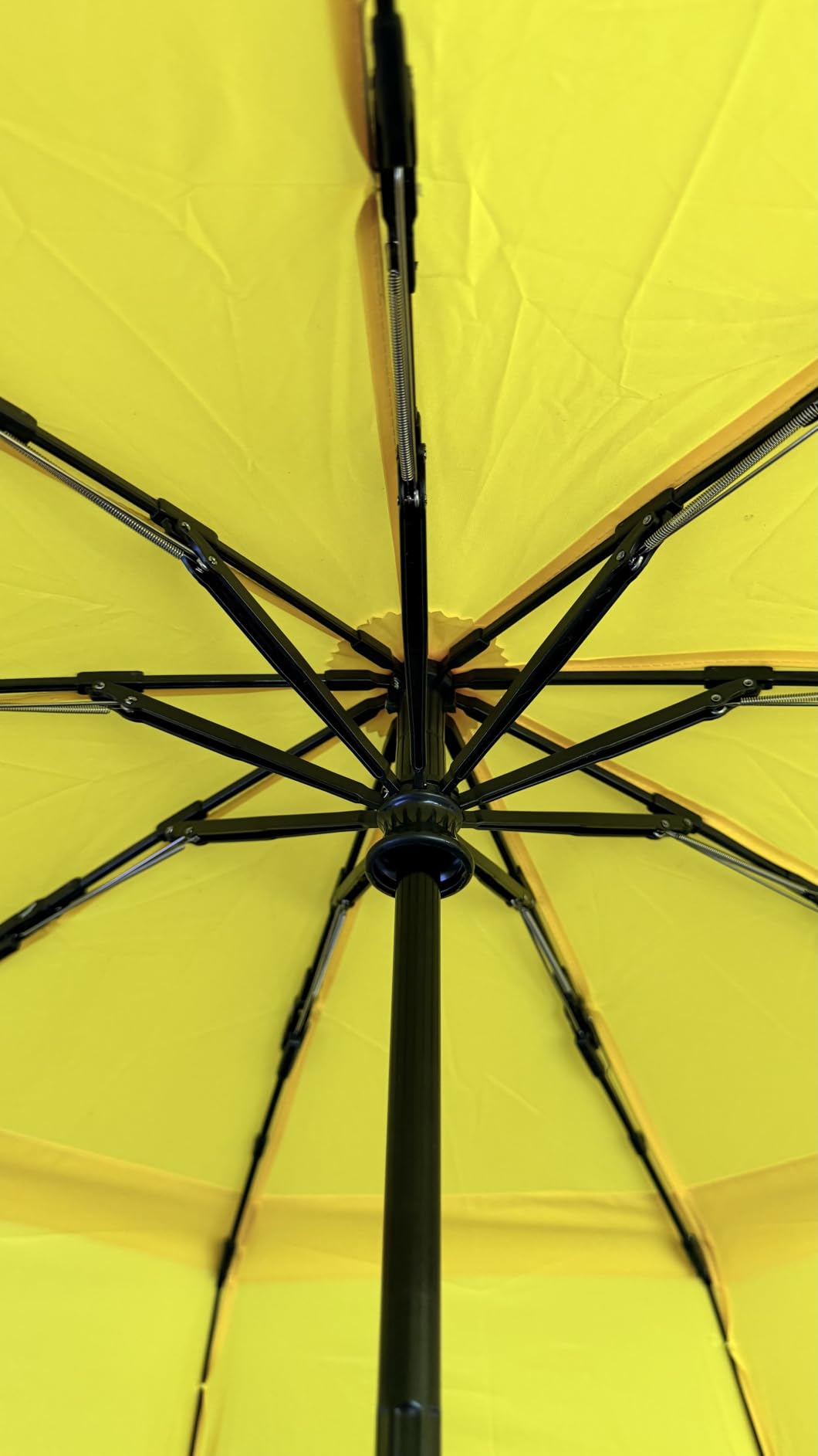 TUMELLA Strongest Windproof Travel Umbrella (Compact, 100MPH Wind-Tested), Light, Portable, One-Handed Use, Automatic Folding Rain Umbrella, Durable, Premium Grip, Fits Car & Backpack customer photo 2