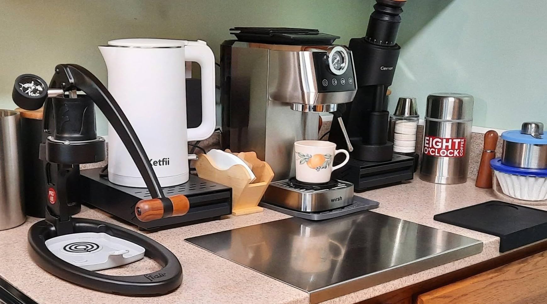 NKOVE Coffee Scale with Timer, 0.1g High Precision Espresso Scale 3kg customer photo 2