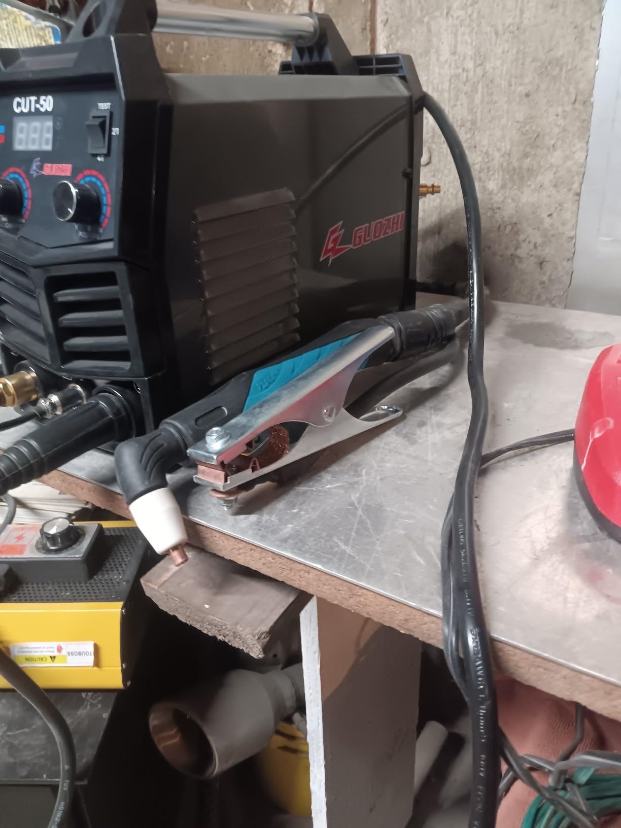 GZ GUOZHI Plasma Cutter, 50 Amp Air Inverter Plasma Cut, 110V/220V Dual Voltage Digital Display IGBT Inverter Plasma Cutting Machine with 2T/4T/TEST Function customer photo 1