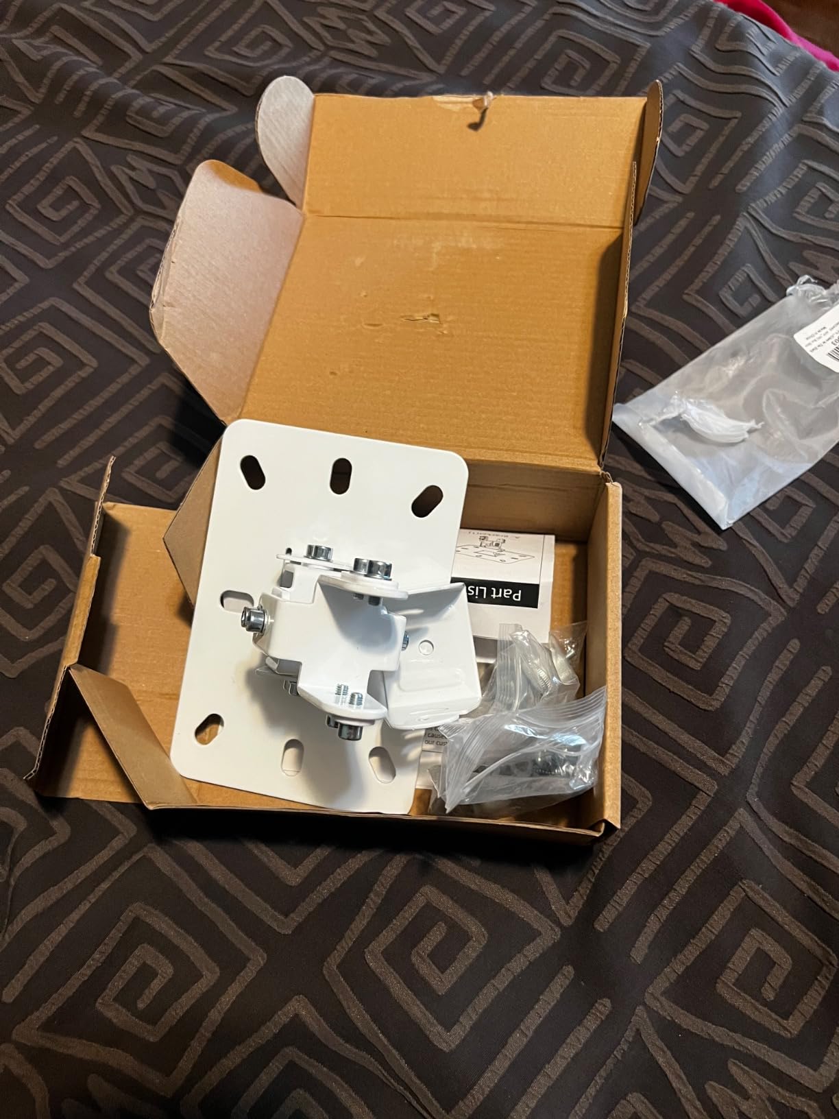 XINLEI Universal Projector Ceiling Mount Low Profile Projector Mount w/Retractable Arms and Multiple Adjustment Function, Black PR14B customer photo 2