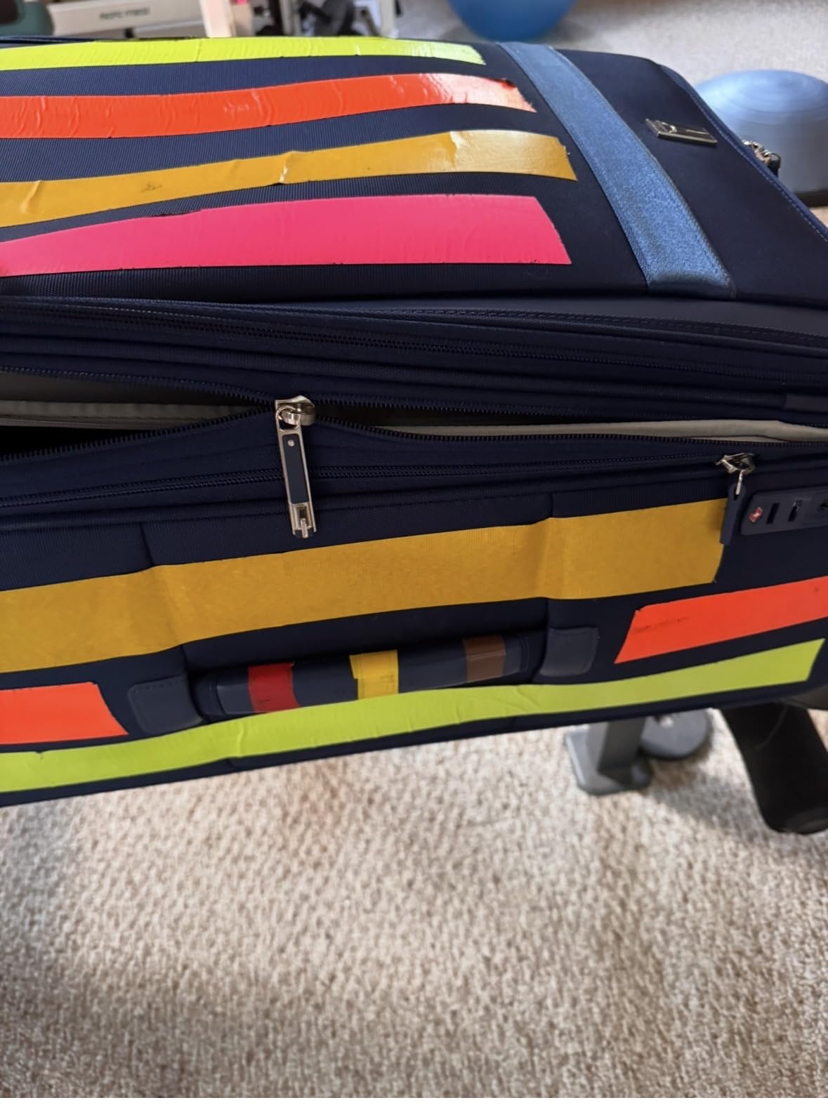 Travelpro VersaPack+ Softside Checked Luggage Suitcase, Navy Blue, 25-Inch customer photo 2