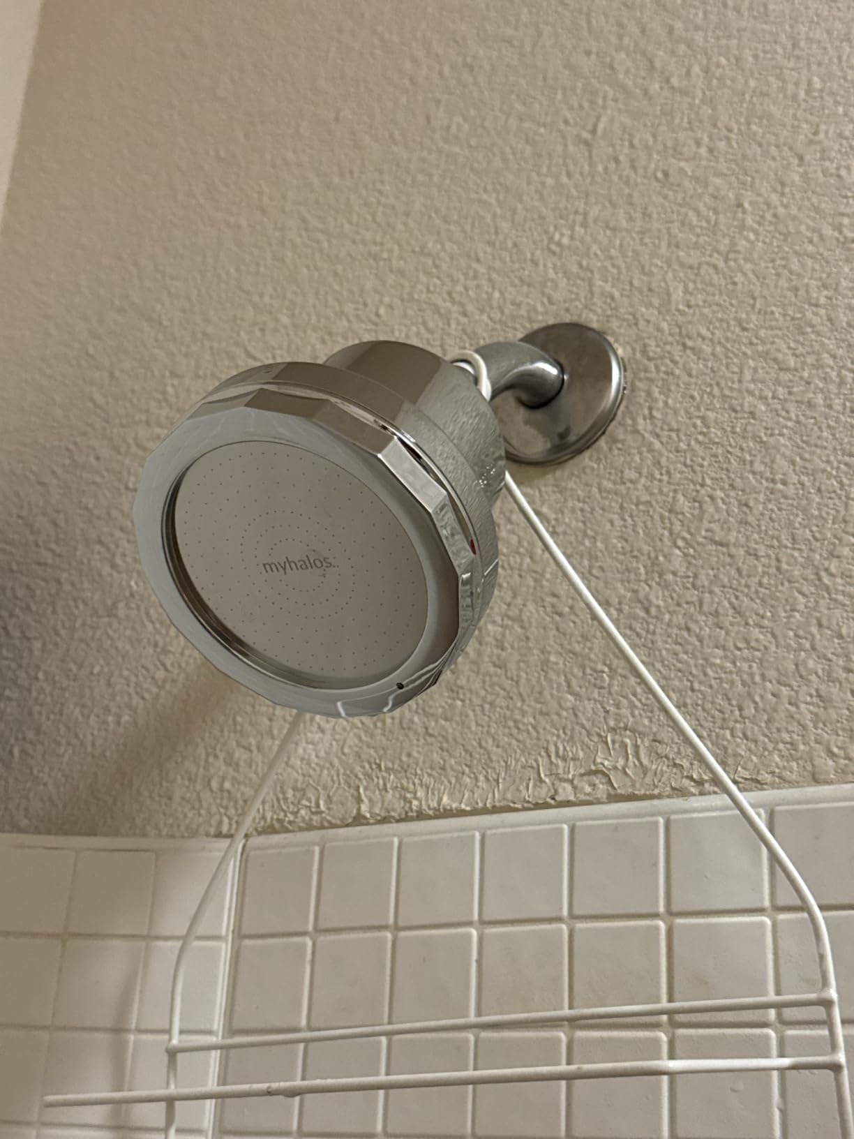 MyHalos® Filtered Shower Head, Shower Head Filter for Hard Water (Chrome) customer photo 1
