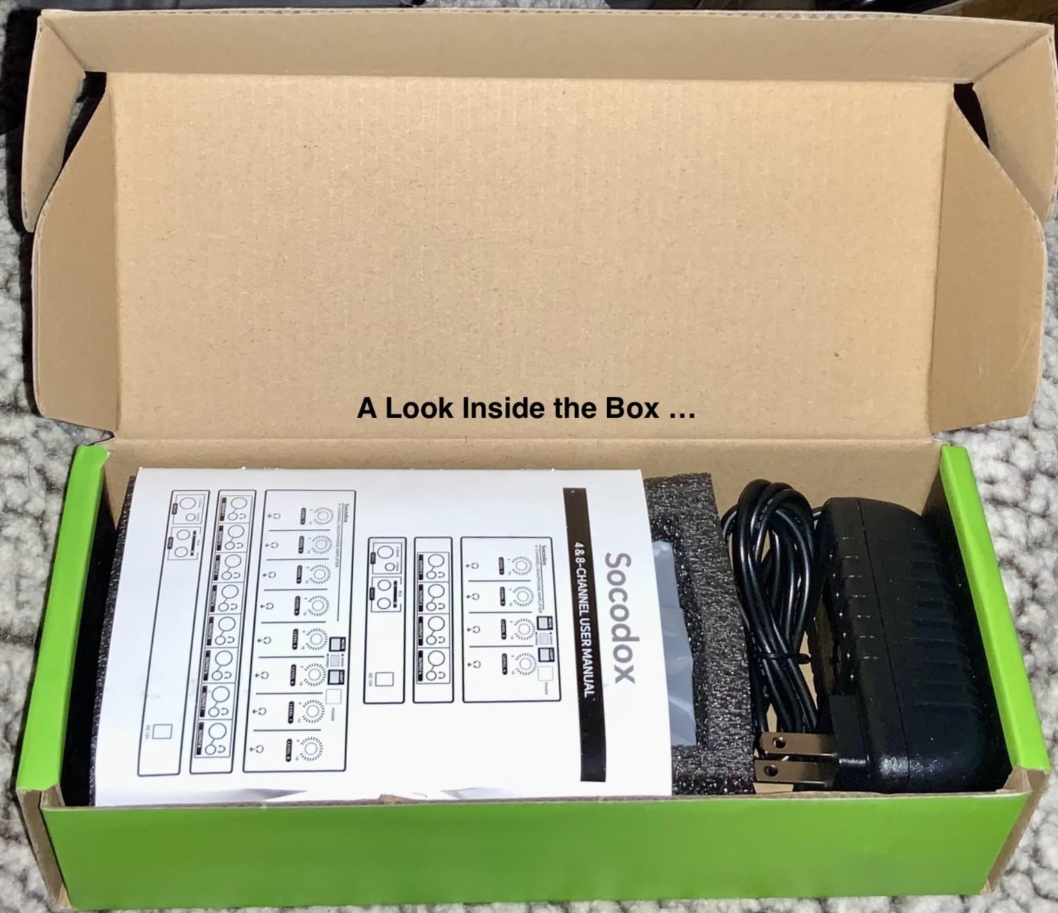 4 Channel Headphone Amplifier, 8 Outputs Stereo Audio Amplifier customer photo 2