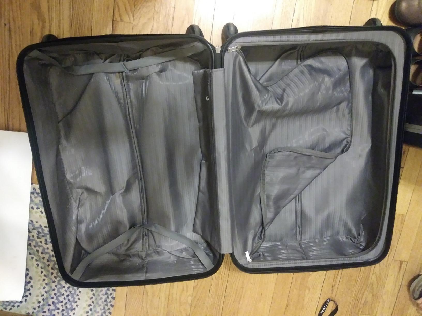Kenneth Cole REACTION Out of Bounds Lightweight Hardshell 4-Wheel Spinner Luggage, Lavender, 20-Inch Carry On customer photo 1