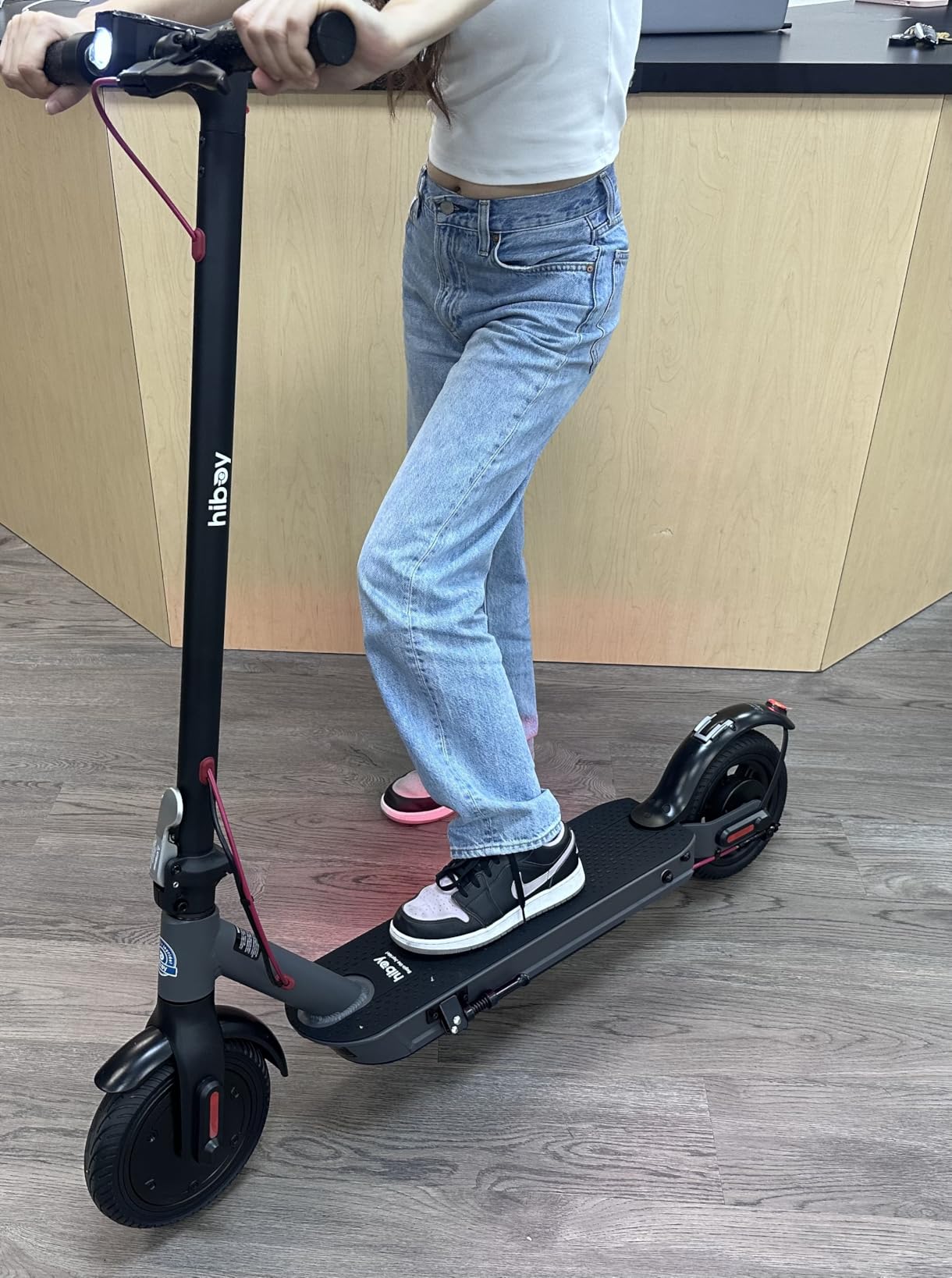 Hiboy S2 NOVA Electric Scooter, 430W Peak Motor, 19 MPH, 20-Mile Range customer photo 1