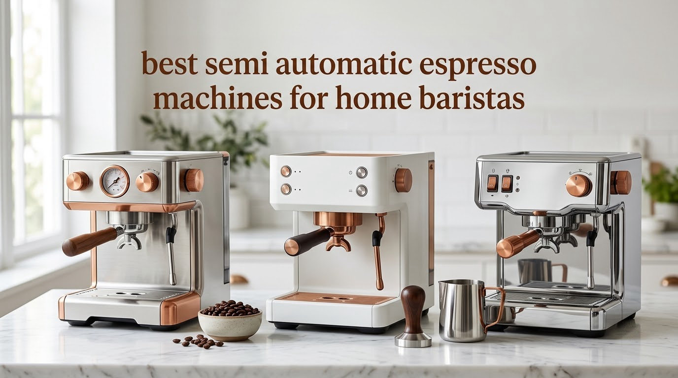best semi automatic espresso machines for home baristas
