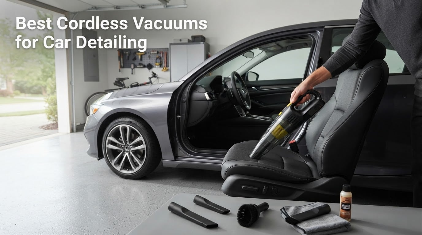 Best Cordless Vacuums for Car Detailing