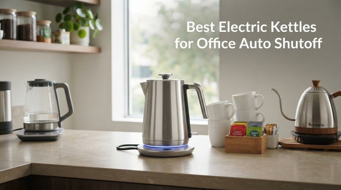 Best Electric Kettles for Office Auto Shutoff