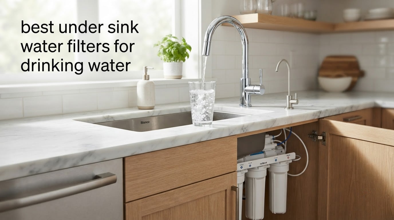 best under sink water filters for drinking water