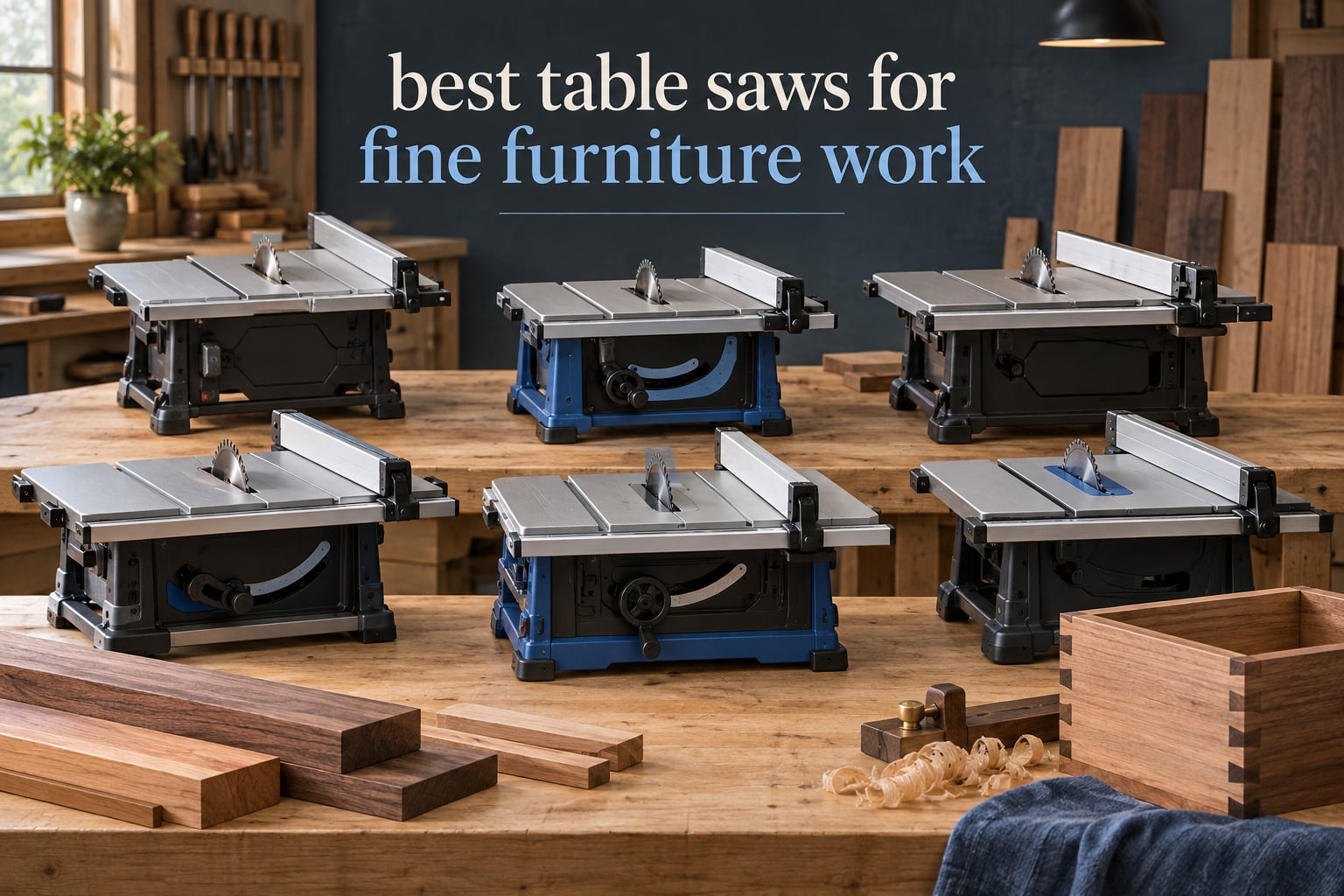 best table saws for fine furniture work