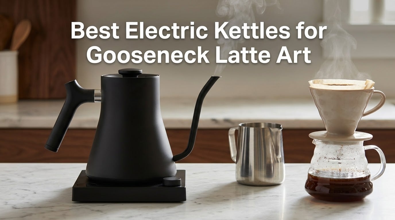 Best Electric Kettles for Gooseneck Latte Art