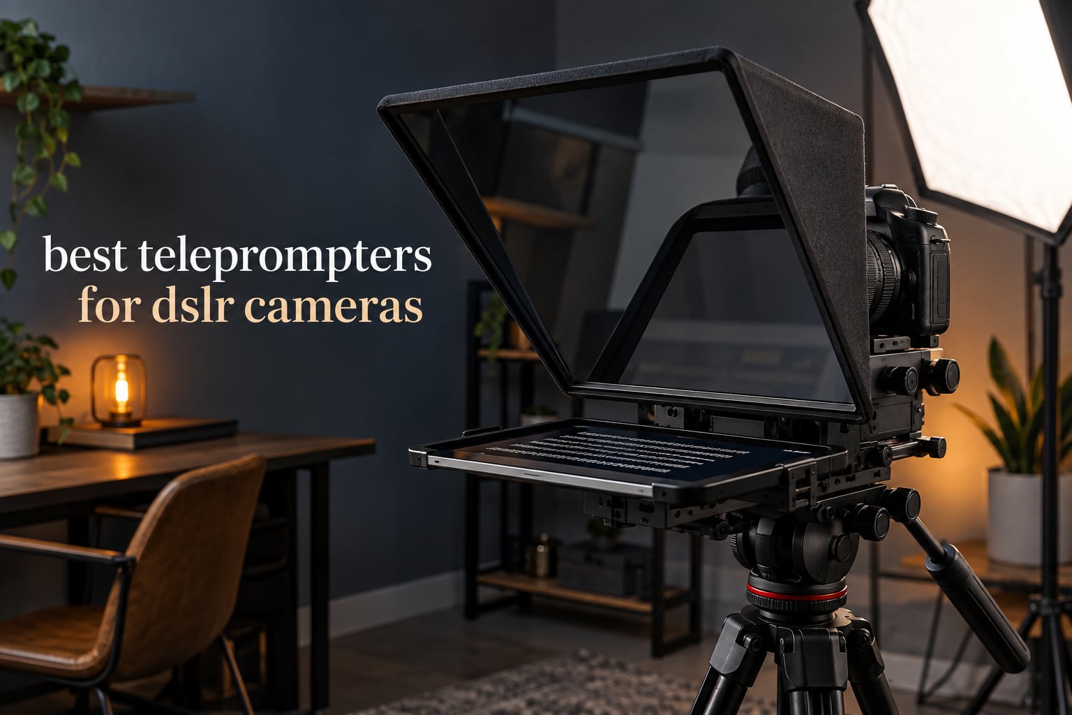 best teleprompters for dslr cameras