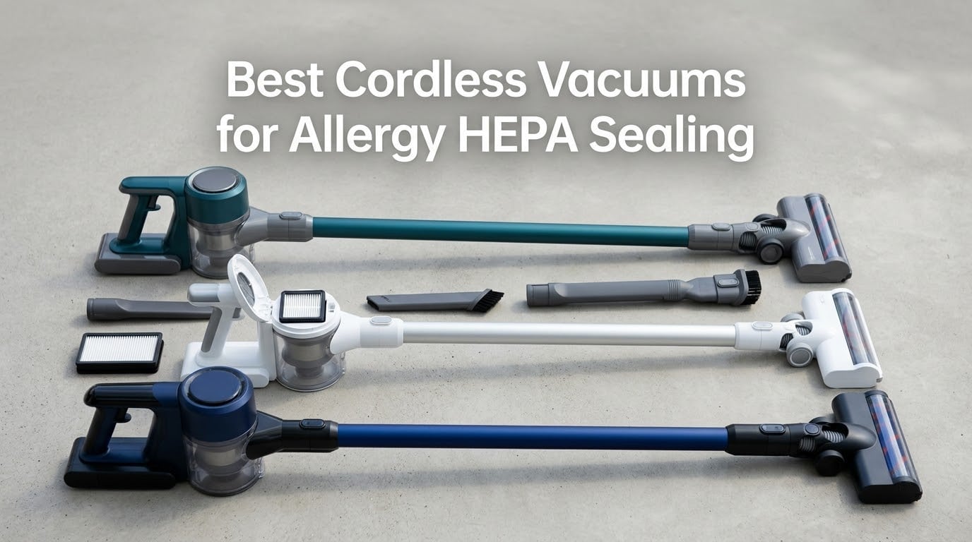 Best Cordless Vacuums for Allergy HEPA Sealing