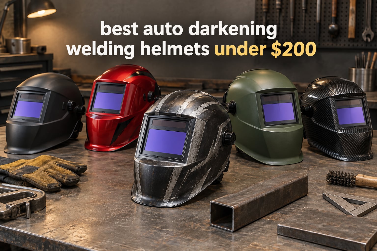 best auto darkening welding helmets under $200