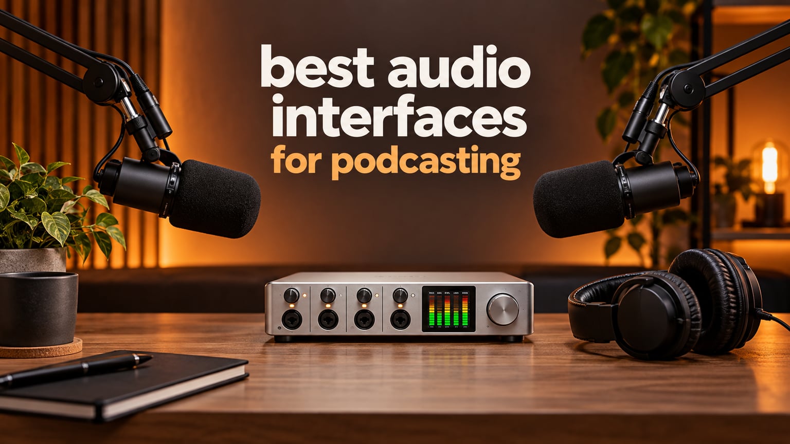 best audio interfaces for podcasting