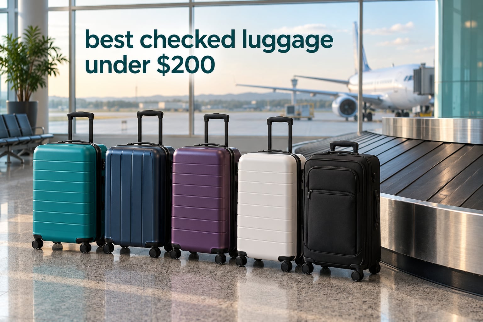 best checked luggage under $200