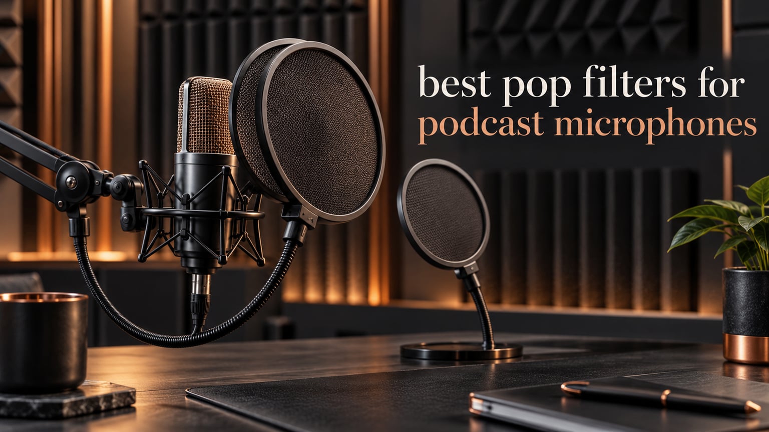 best pop filters for podcast microphones