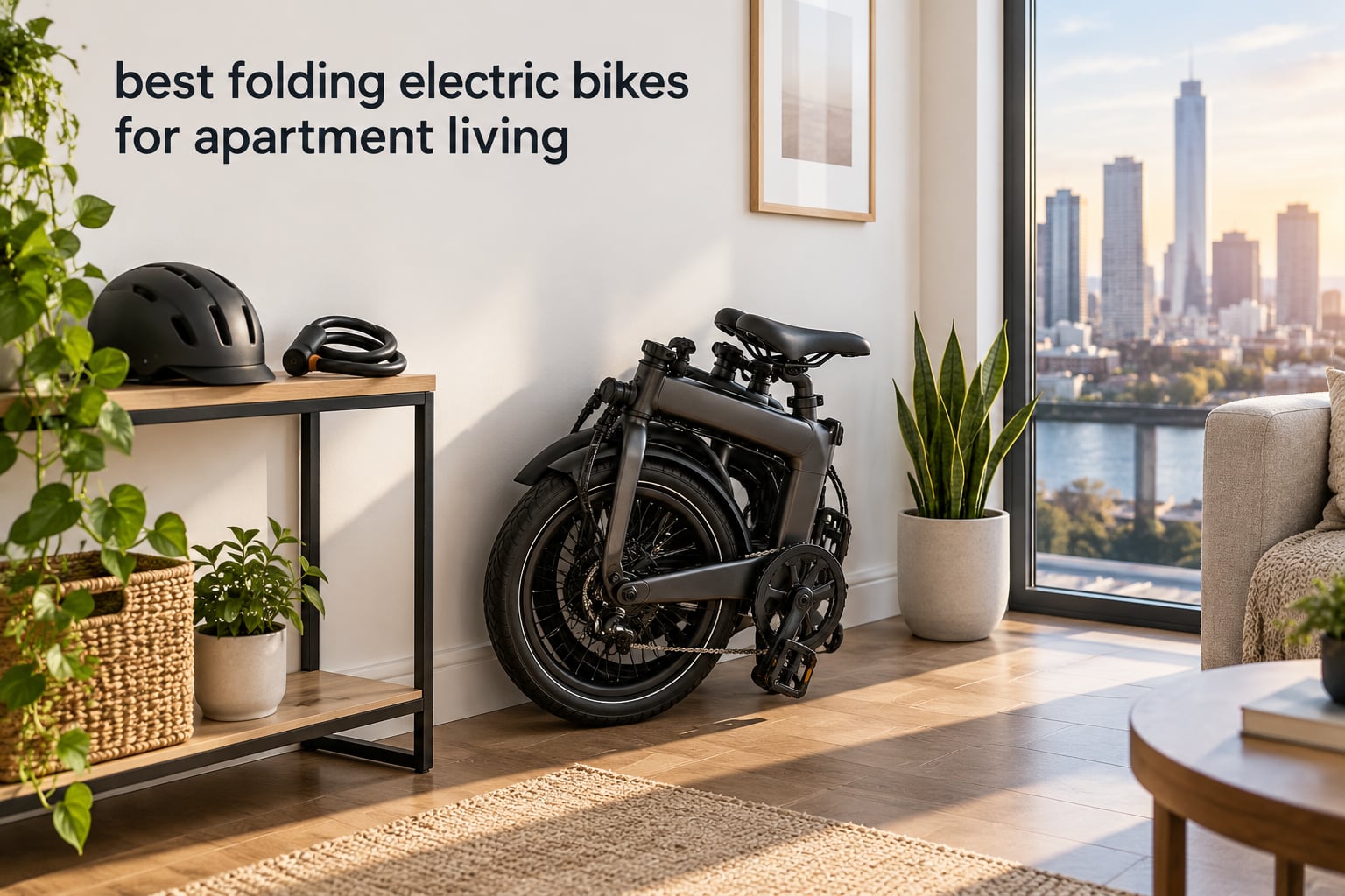 best folding electric bikes for apartment living