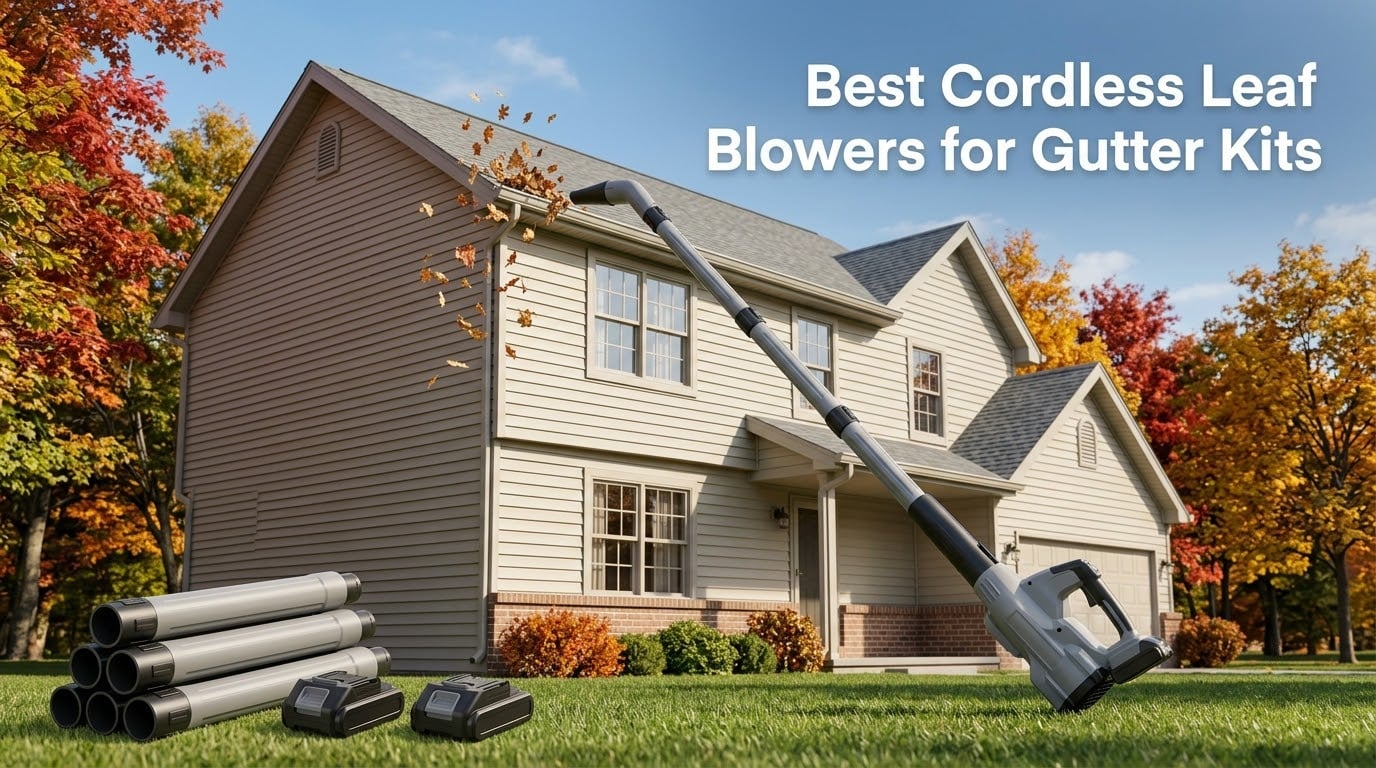 Best Cordless Leaf Blowers for Gutter Kits