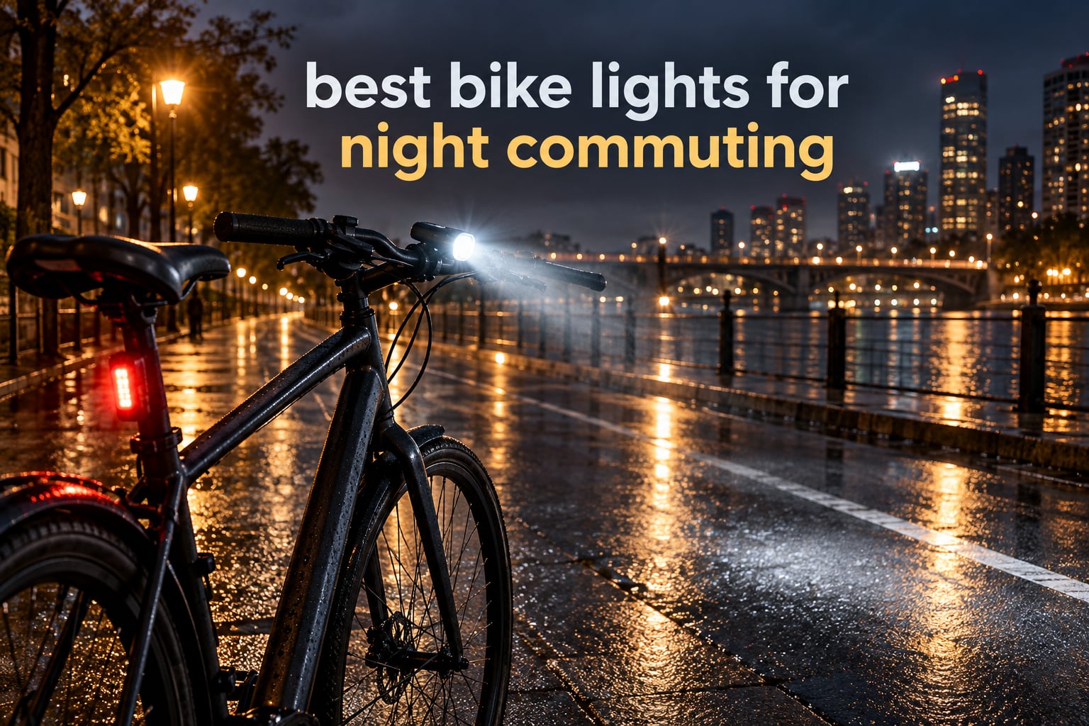 best bike lights for night commuting