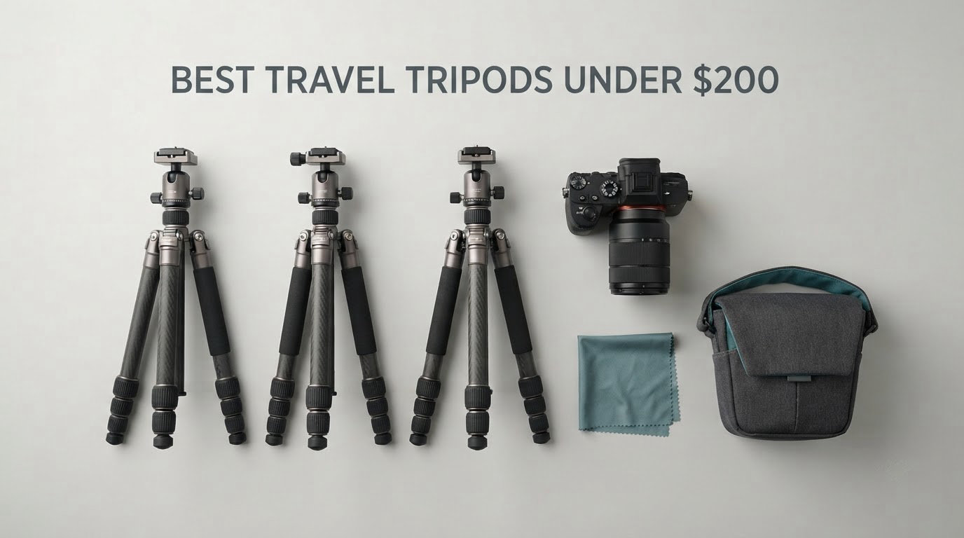best travel tripods under $200