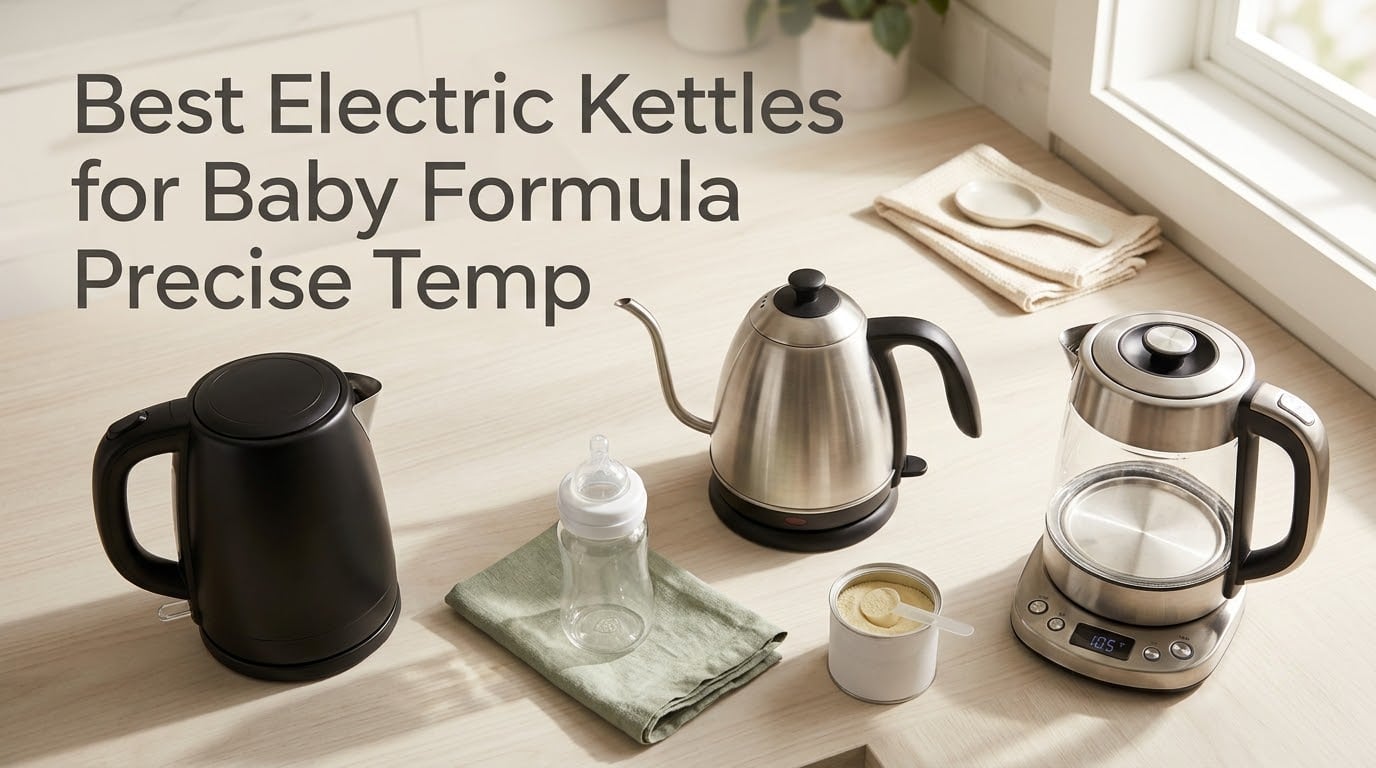Best Electric Kettles for Baby Formula Precise Temp