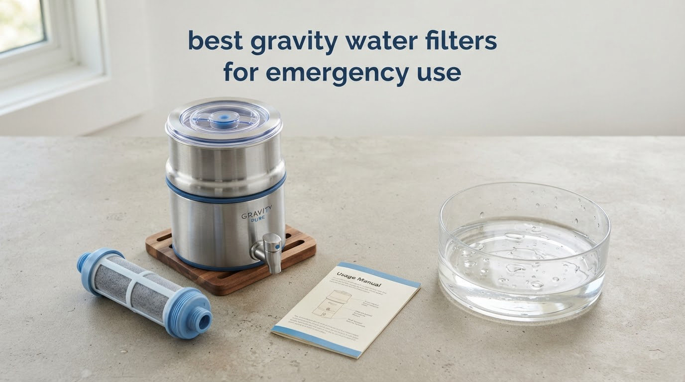 best gravity water filters for emergency use