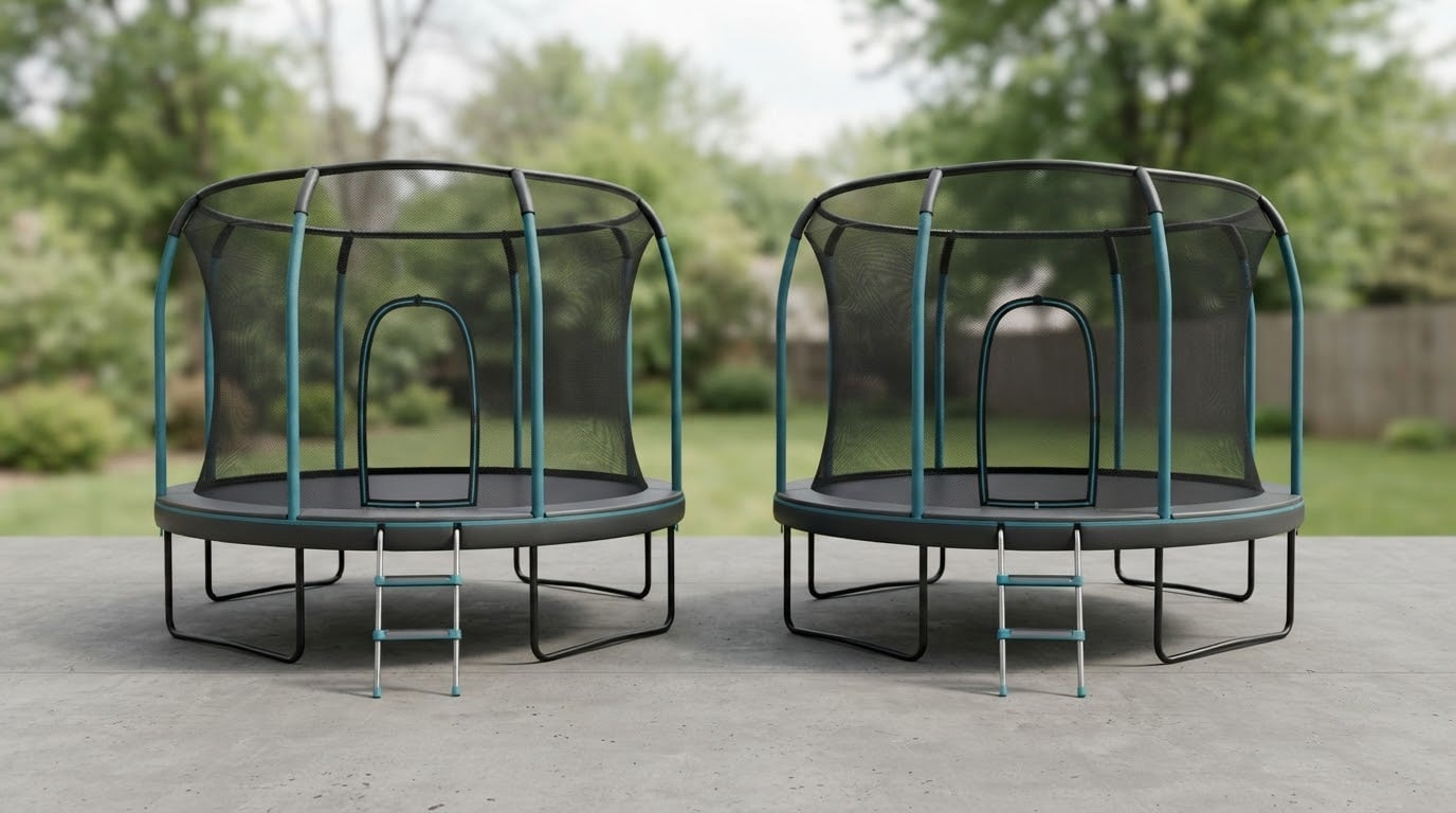 best trampolines with enclosures for kids