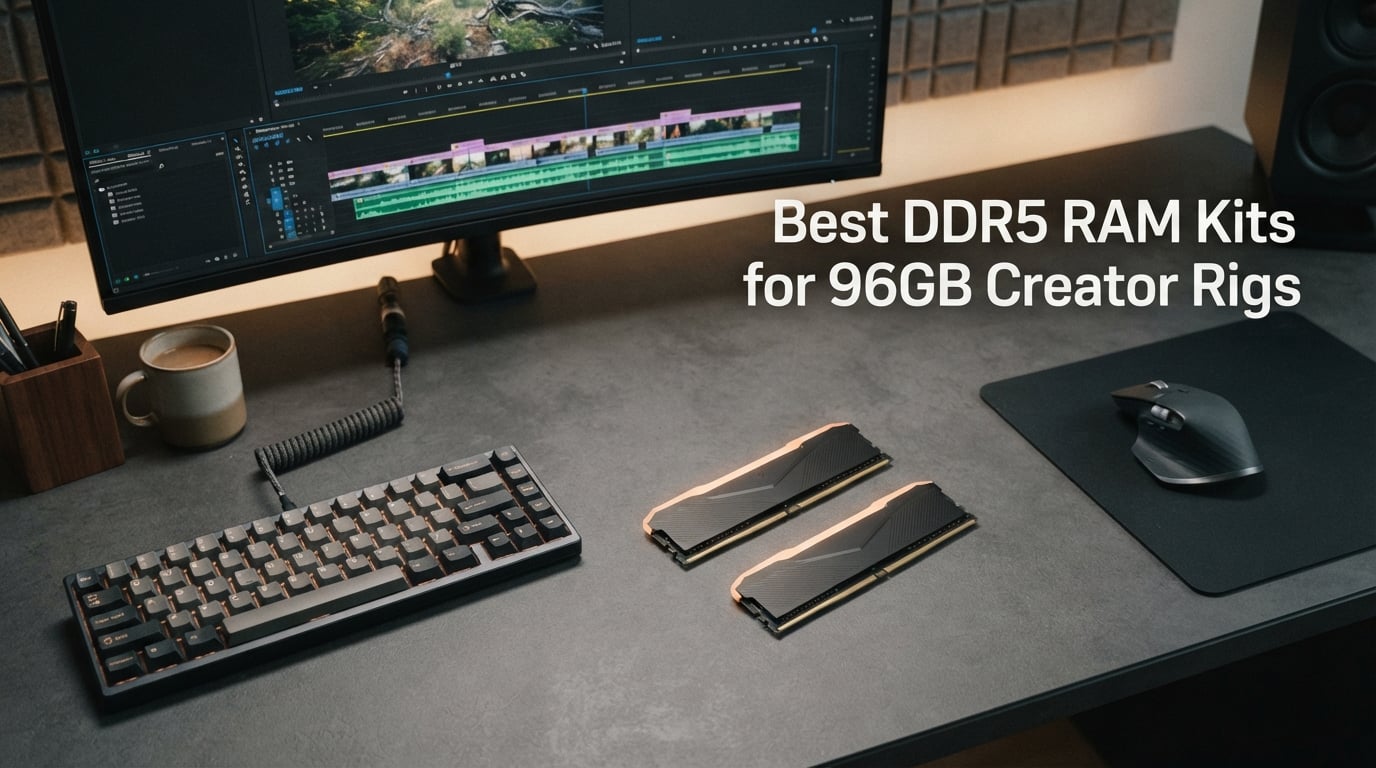 Best DDR5 RAM Kits for 96GB Creator Rigs
