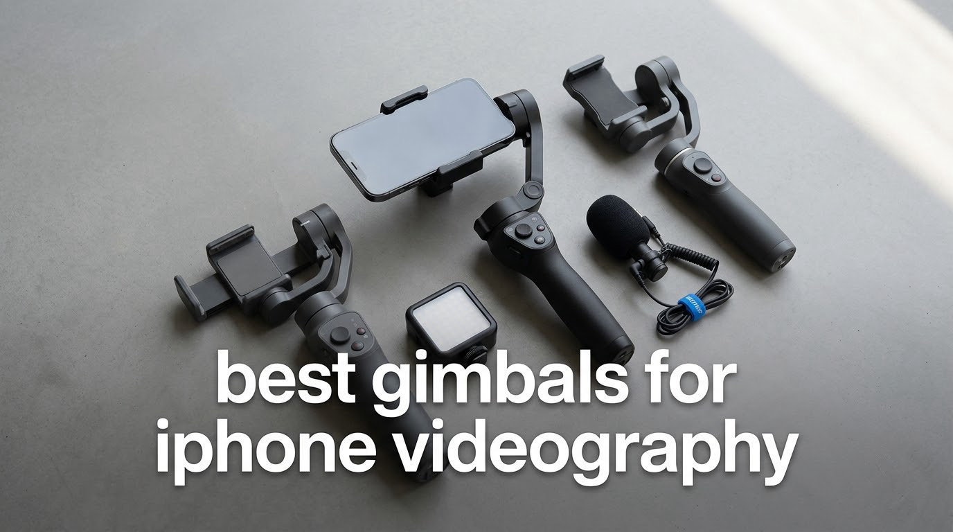 best gimbals for iphone videography