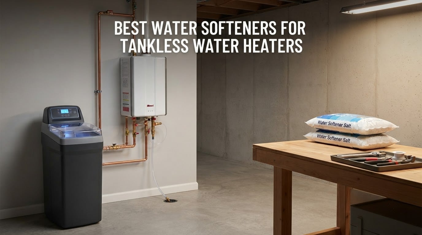 best water softeners for tankless water heaters
