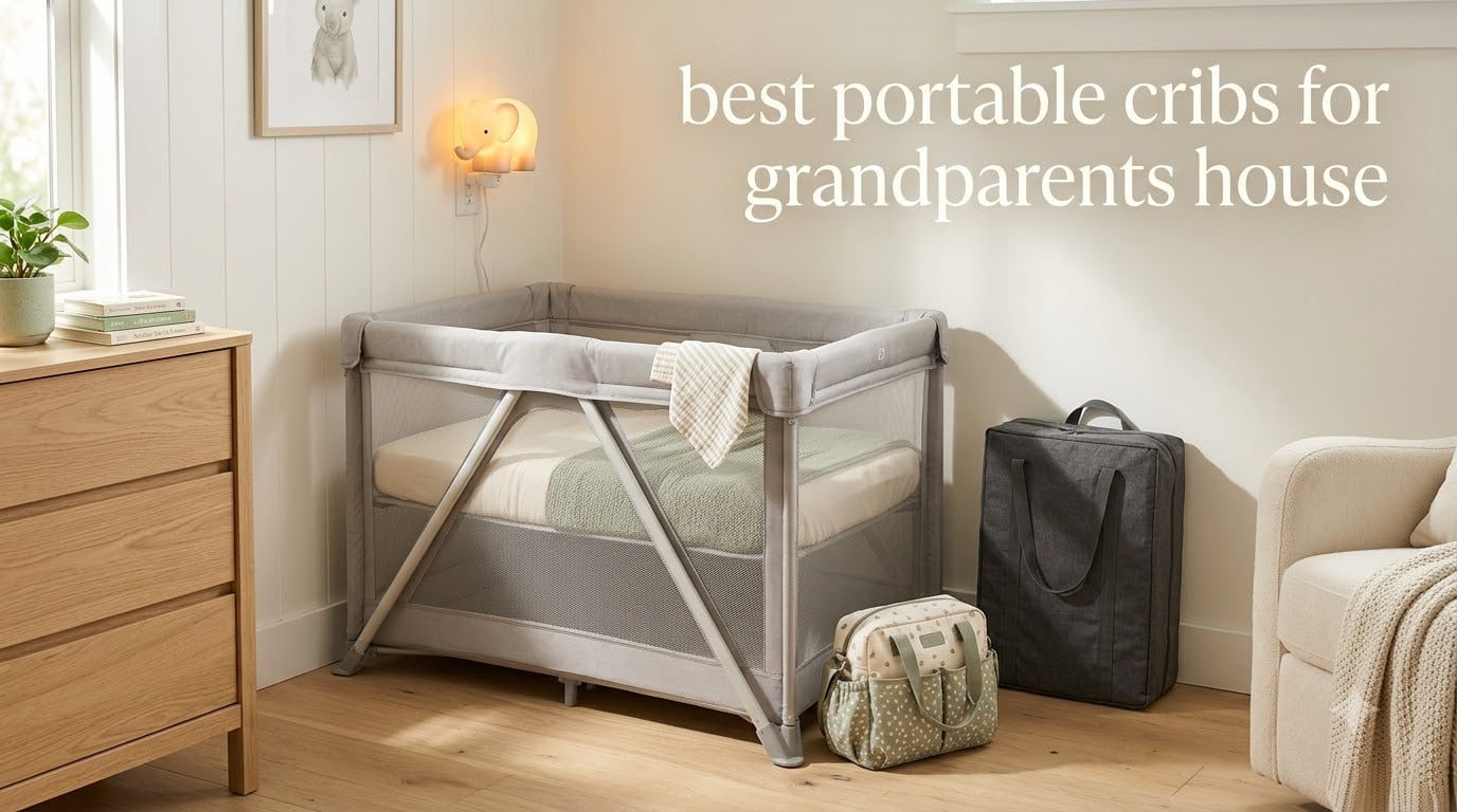 best portable cribs for grandparents house