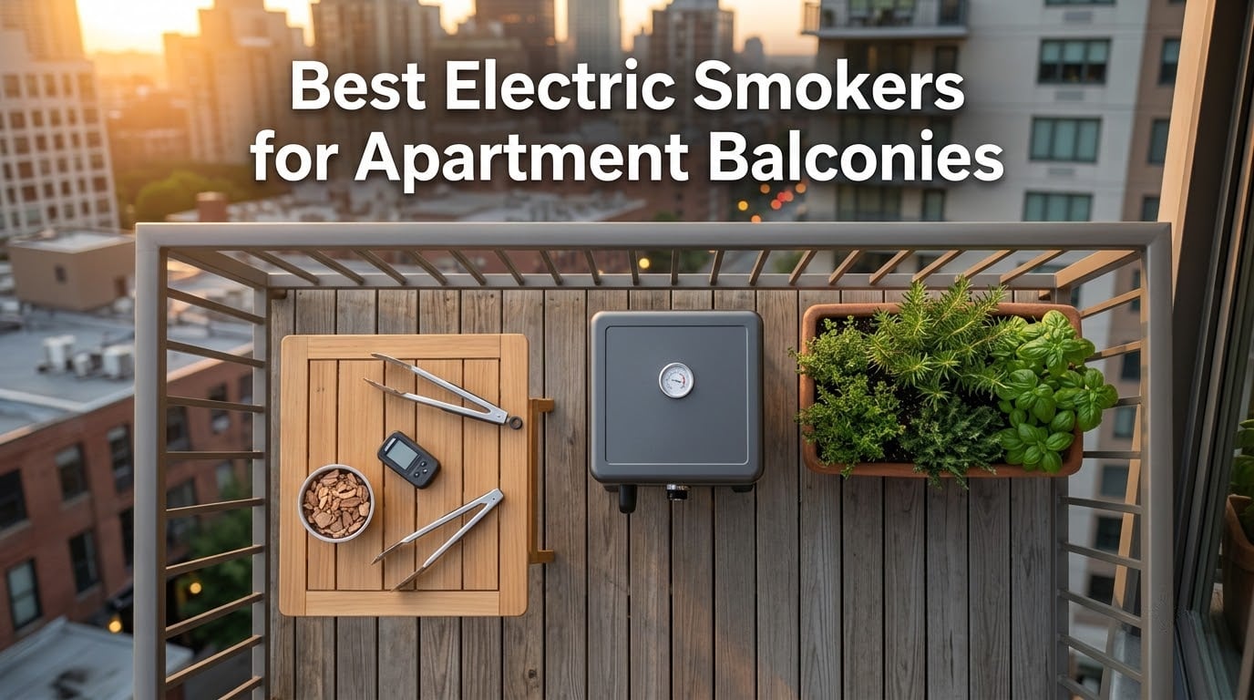 Best Electric Smokers for Apartment Balconies